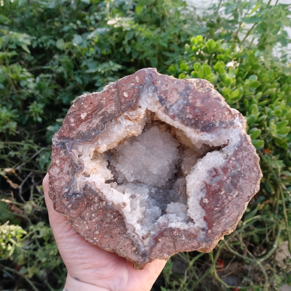 Huge geode crystal